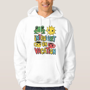 Sudadera Modo de Vacaciones para Introvertidos Camiseta de 