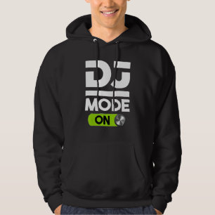 Sudadera Modo DJ activado para hombres y mujeres disc jocke