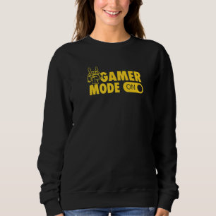 Sudadera Modo Gamer En Impresionante Merch De Convención De