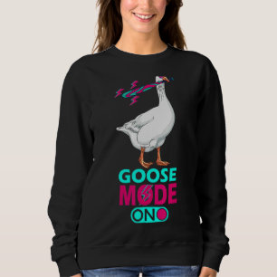 Sudadera Modo Goose En Gafas De Sol Retro Ducks Goose