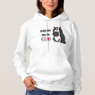 Sudadera Modo gruñón activado, gato gordo divertido