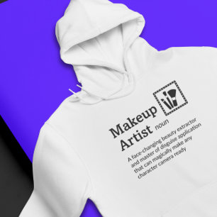 Sudadera Modo luminoso de definición de artista de maquilla