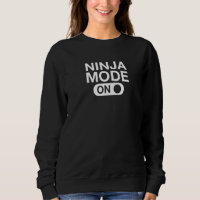 Modo Ninja Activado para hombres mujeres y niños