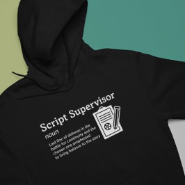 Sudadera Modo oscuro de definición de supervisor de secuenc