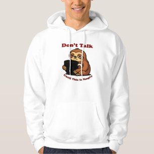 Sudadera Modo Perezoso ¡No Hables Hasta Que Se Acabe Este C
