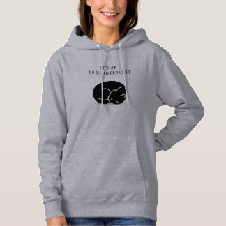 Sudadera Modo personalizado Es Aceptable Ser Introvertida M