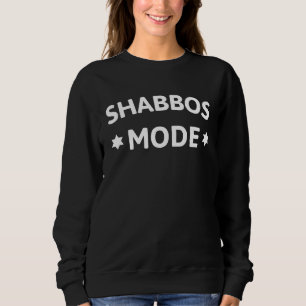 Sudadera Modo Shabbos Hebreo Fin de semana judío Shabat Sha