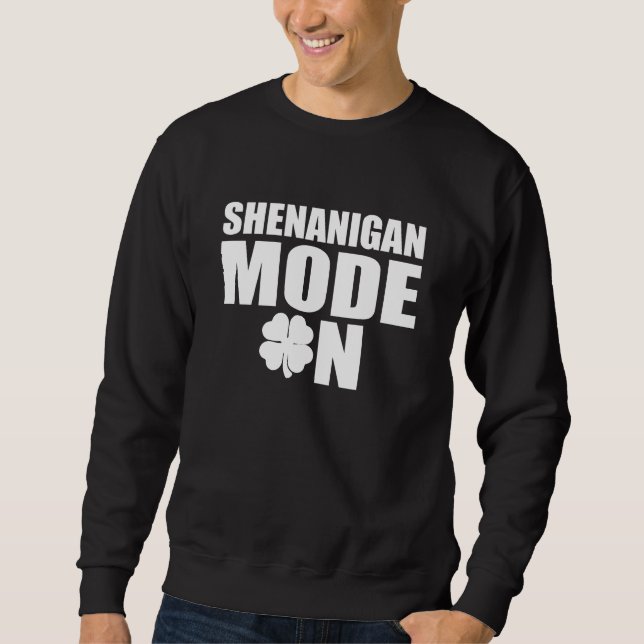 Sudadera Modo Shenanigan activado (Anverso)