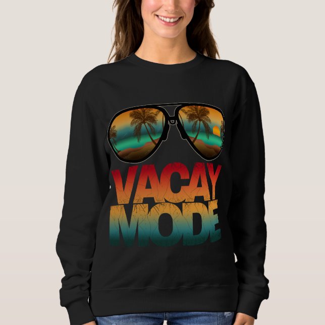 Sudadera Modo Vacaciones (Anverso)