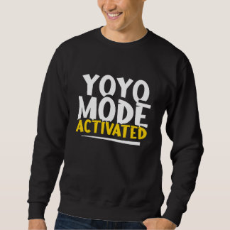 Sudadera Modo Yoyo Activado Pasatiempo Juego de Hobby Anti
