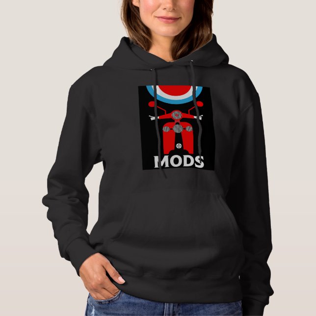 Sudadera Mods - Mods And Rockers - Música Británica (Anverso)