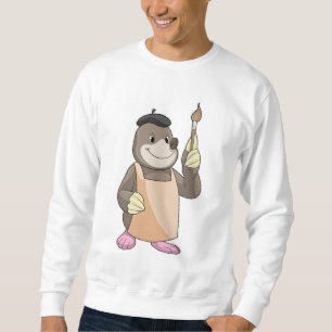 Sudadera Mole as Painter con pincel de pintura