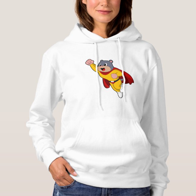 Sudadera Mole como héroe (Anverso)