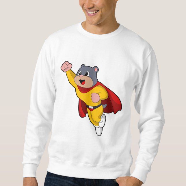 Sudadera Mole como héroe (Anverso)