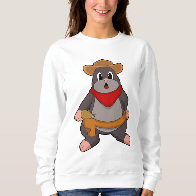 Sudadera Mole como vaquero (Anverso)