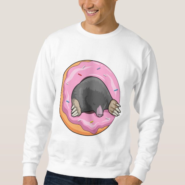 Sudadera Mole con donut (Anverso)