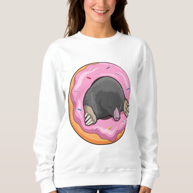Sudadera Mole con donut (Anverso)