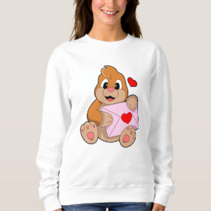 Sudadera Mole con envoltura de corazón
