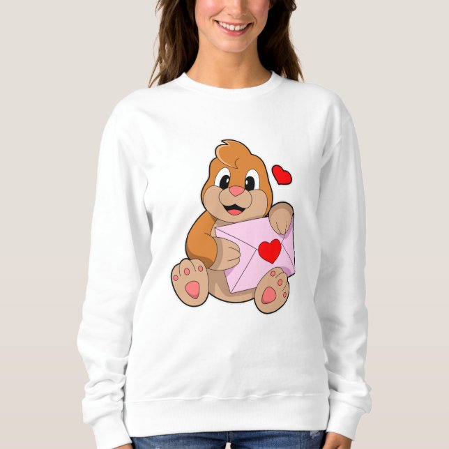 Sudadera Mole con envoltura de corazón (Anverso)