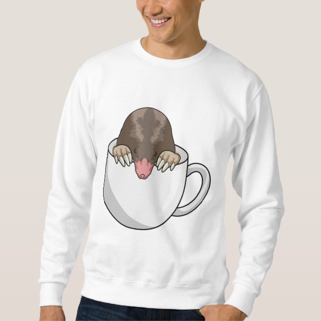 Sudadera Mole con la copa de café (Anverso)