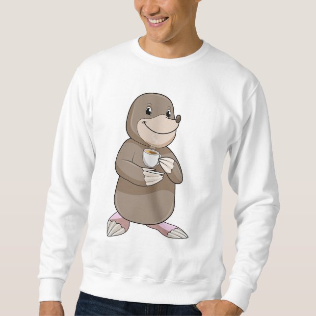 Sudadera Mole con la copa de café (Anverso)