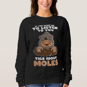 Sudadera Mole Day Funny Mole habla sobre Mole