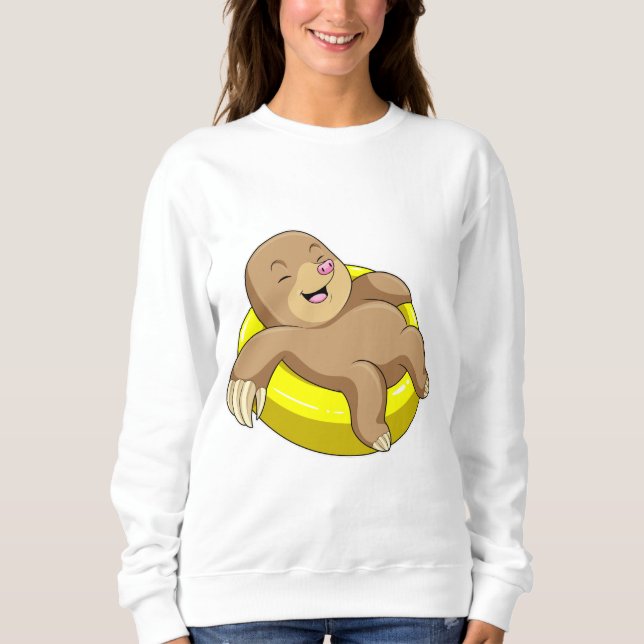 Sudadera Mole en natación con vida (Anverso)