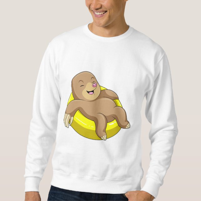 Sudadera Mole en natación con vida (Anverso)