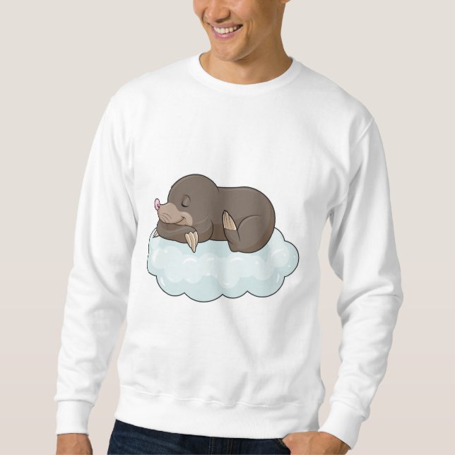 Sudadera Mole on Clouds (Anverso)