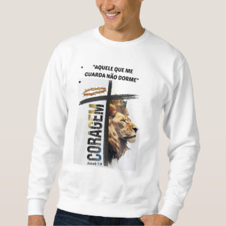 Sudadera Moletom  "Aquele que me guarda não dorme"