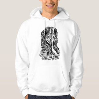 Sudadera Moletom com Capuz Caveira Mexicana Dead All Over