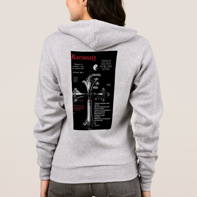 Sudadera moletom de racionais (Reverso)