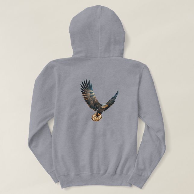 Sudadera moletom fino (Reverso del diseño)