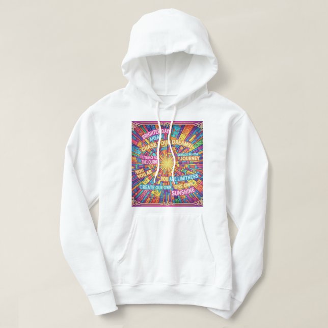 Sudadera Moletom frases motivação (Diseño del anverso)