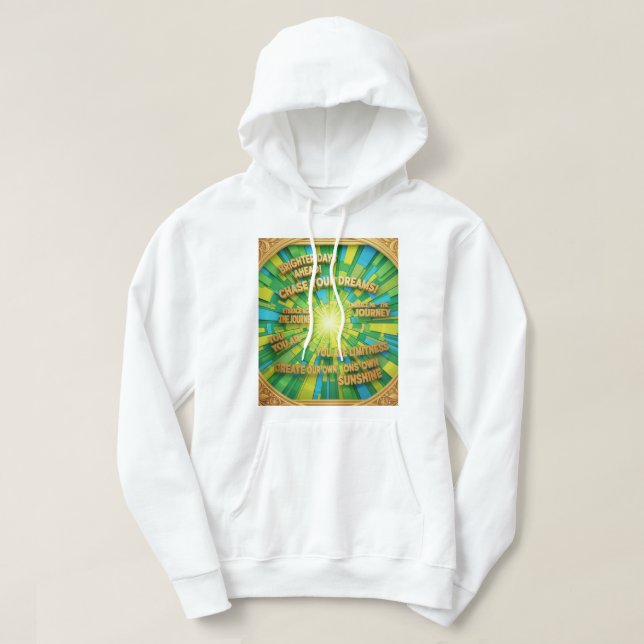 Sudadera Moletom frases motivação (Diseño del anverso)