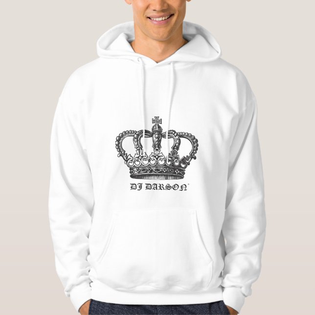 Sudadera Moletom masculino com capuz "Logo DJ Darson" (Anverso)