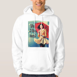 Sudadera Moletom Masculino com Capuz "Yes, i love rain!"