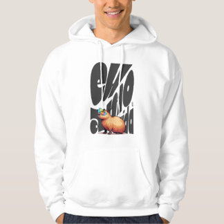 Sudadera Moleton Capivara Eu Amo A Vida