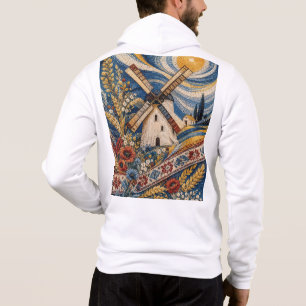 Sudadera Molino de Viento Colorido Tapiz Arte – Europeo Vin