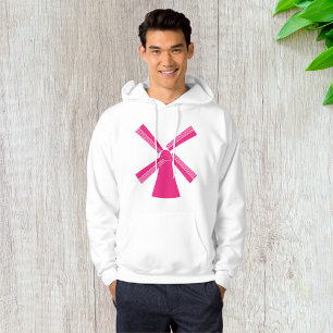 Sudadera Molino de viento rosa