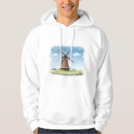 Sudadera Molino de Viento Silencioso en los Campos – Suave 