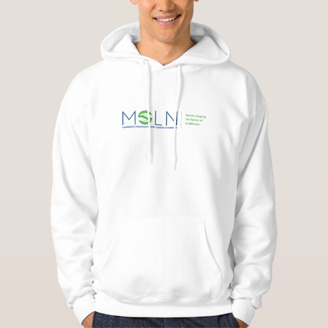 Sudadera MOLN Color claro Hoodie masculino (Anverso)