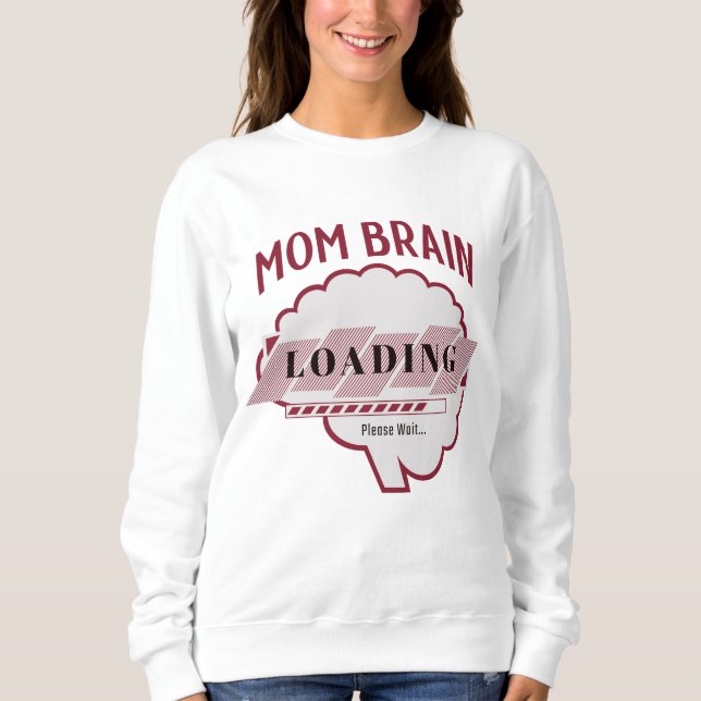 Sudadera Mom Brain Loading (Anverso)