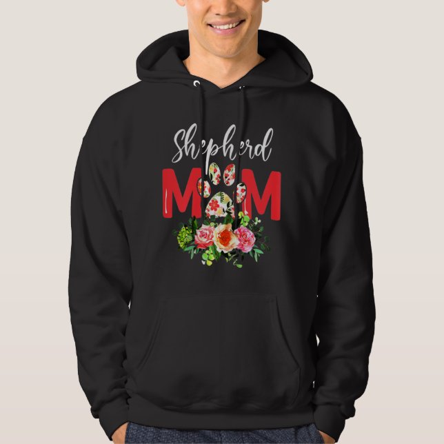 Sudadera Mom Cute German Shepherd (Anverso)