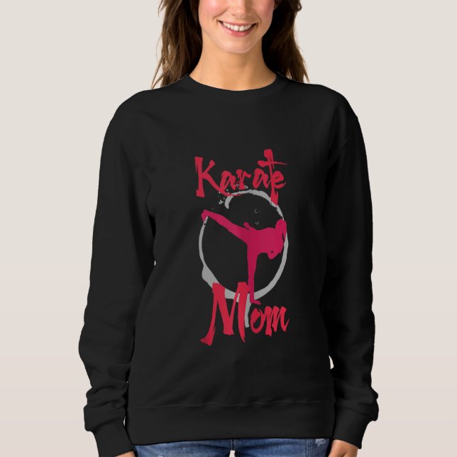 Sudadera Mom Karate (Anverso)
