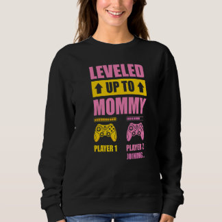 Sudadera Mom Level Unlocked Gamer Pregnancy Soon To Be Fath