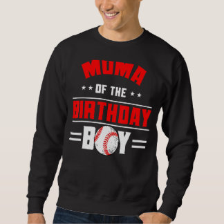 Sudadera Moma De La Familia De Temas De Béisbol Birthday Bd