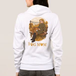 Sudadera Momento de unión de la mamá del perro con su compa