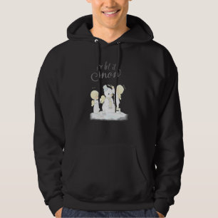 Sudadera Momentos Precisos Navidad Deja que nieve Disparo d