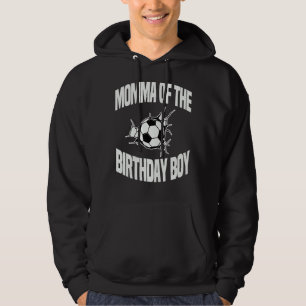 Sudadera Momma Del Equipo De Fútbol De Birthday Fiesta M